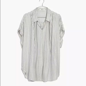 Madewell Central Shirt in Dalton Stripe